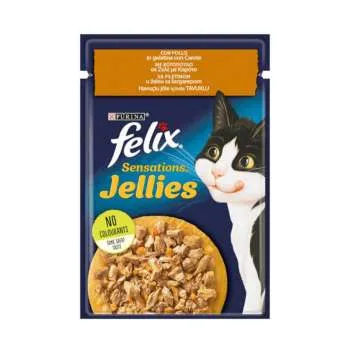 FELIX SENSATIONS GIJ CHKN&CRT 26X80G RS 