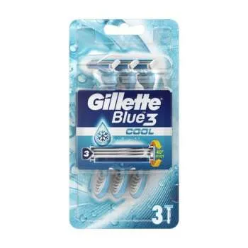 GILLETTE BLUE 3 3 PCS COOL 