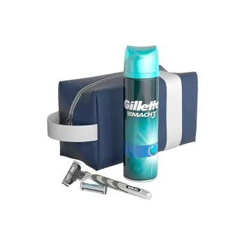 GILLETTE MACH 3 POKLON SET ZA MUŠKARCE S NESESEROM 