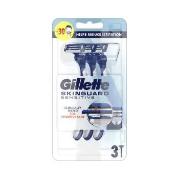 GILLETTE BRIJAC SKINGUARD DISPO 3 PCS 