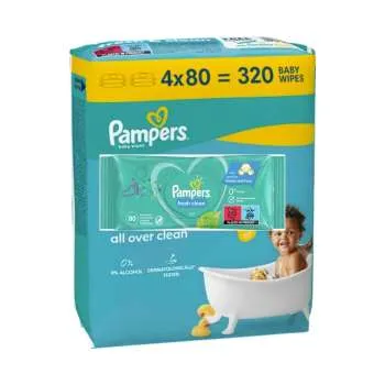 PAMPERS MARAMICE FRESH 4X80 KOM 