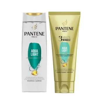 PANTENE BANDL AQUALIGHT (SAMON 400 ML + 3MM CONDITIONER 200 ML) 
