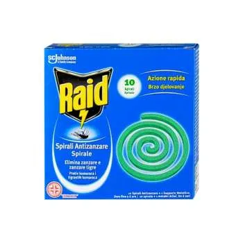 RAID SPIRALE PROTIV KOMARACA - 10 KOMADA 