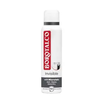 BOROTALCO DEO INVISIBLE 150 ML  NEW 
