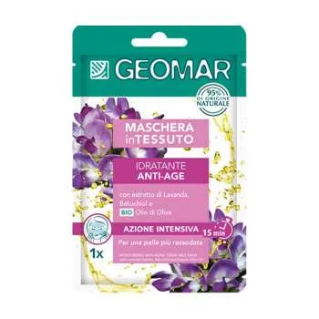 GEOMAR HIDRANTNA MASKA, PROTIV STARENJA ZA LICE SA ORGANSKIM ULJEM MASLINE 22ML 