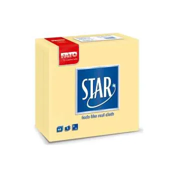 FATO STAR SALVETE SAMPANJ 38X38 2-SLOJNE 40/1 
