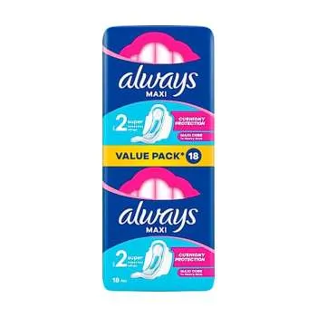 ALWAYS SUPER HIGIJENSKI ULOŠCI - VALUE PACK 18 KOMADA 