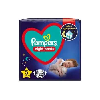 PAMPERS PELENE NIGHT PANTS 5 22KOM 