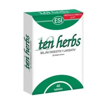 TEN HERBS 40 TABLETA 