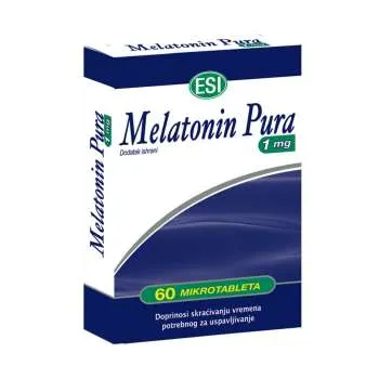 MELATONIN PURA 1 MG 60 TABLETA 