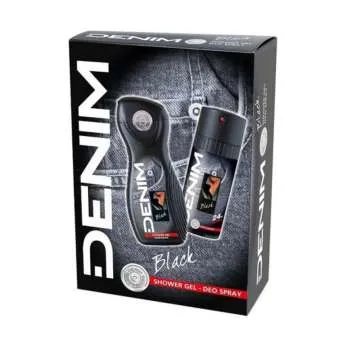 DENIM KOMPLET BLACK DEO+KUPKA 