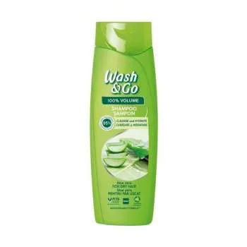 WASH&GO SAM.ALOE VERA 360ML 