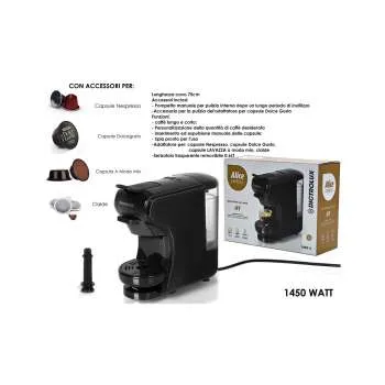 DICTROLUX APARAT ZA KAFU 4U1 ALICE EXPRESS 1450W 