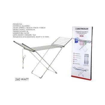 DICTROLUX ELEKTRIČNA SUŠILICA ZA VEŠ 260W 183X54XH108 CM 