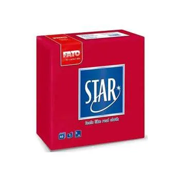 FATO STAR SALVETE CRVENE 38X38 2-SLOJNE 40/1 