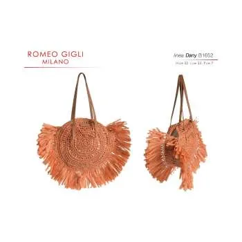 TORBA Z. P/LJ 2021 DANY B1652 ARANCIONE ROMEO GIGLI MILANO 