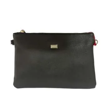 TORBA CLARA NERO DONNA RG MILANO 