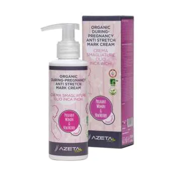 AZETA ORGANSKA KREMA ZA PREVENCIJU STRIJA ZA VRIJEME I POSLE TRUDNOĆE  150ML 