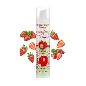 AZETA ORGANSKA PASTA ZA ZUBE 0-36 JAGODA 50ML 