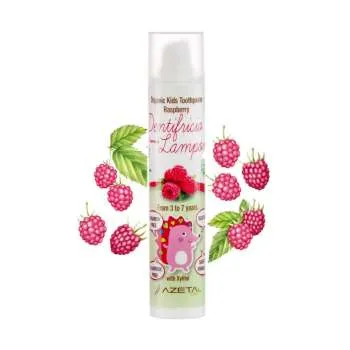 AZETA ORGANSKA PASTA ZA ZUBE 3-7 MALINA 50ML 