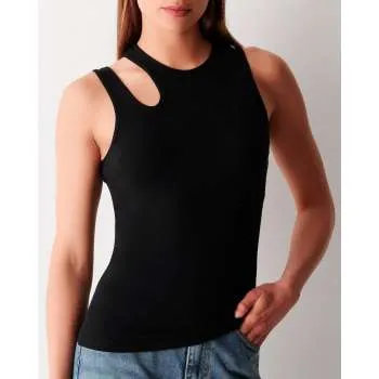 COTONELLA CROP TOP ADC70E501 NERO 5 