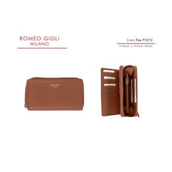 FOX P.FOGLIO DONNA PELLE         RG MILANO P1013 CUOIO 