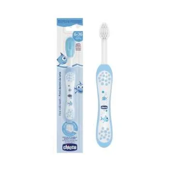 CHICCO CETKICA ZA ZUBE EXTRA SOFT 6+ BLUE 