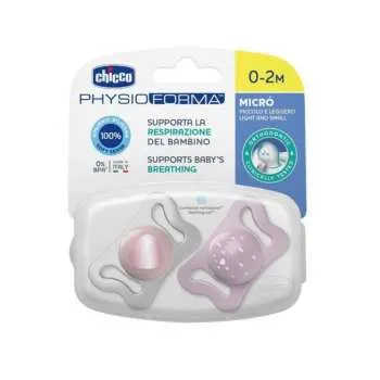 VARALICA PHYSIO MICRO 0-2 M 2/1 PINK 