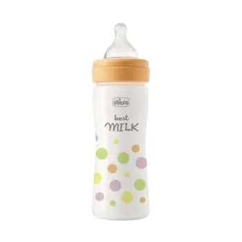 CHICCO FLAŠICA PERFECT EASY 250 ML SILIKON NARANDŽASTA 