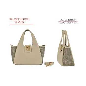 JOLANDA TORBA Z. RG MILANO B4293 BEIGE 