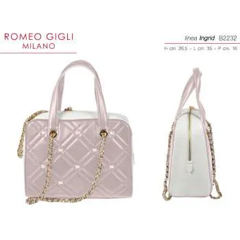 TORBA Z. INGRID CIPRIA/OFF WHITE RG MILANO 