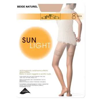 ČARAPE OMSA SUN LIGHT SAMOSTOJECE 8 DEN 