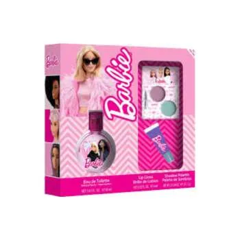 TOALETNA VODA BARBIE EDT 30ML + SJAJ ZA USNE + SJENKA ZA OČI 