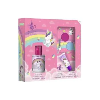 SET JEDNOROG - TOALETNA VODA 30ML + SJAJ ZA USNE 6ML + DVIJE SJENKE ZA OČI 