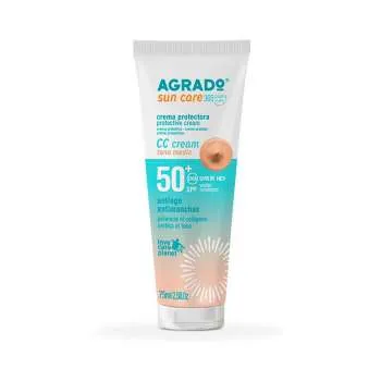 AGRADO KREMA ZA LICE SPF50+ CC 75ML 