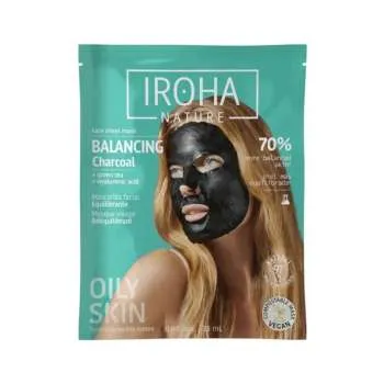 IROHA DETOX TISSUE MASKA CHARCOAL 