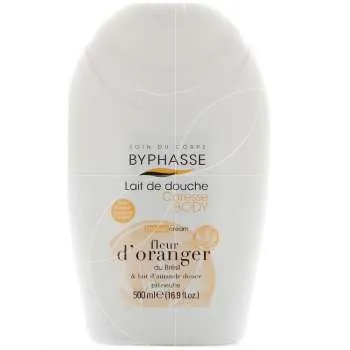 BYPHASSE KREMA ZA TUŠIRANJE ORANGE BLOOSOM AND SWEET ALMOND MILK 500ML 