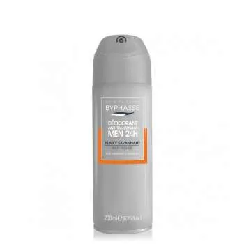 BYPHASSE DEZODORANS ANTI-PERSPI. 24H FUNKY SAVANNAH 200ML M. 
