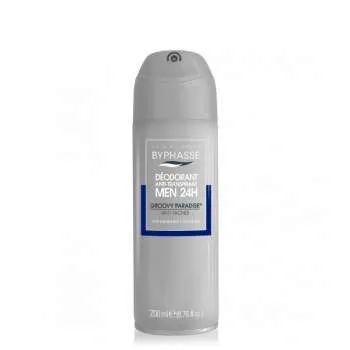 BYPHASSE DEZODORANS ANTI-PERSPI. 24H GROOVY PARADISE 200ML M. 