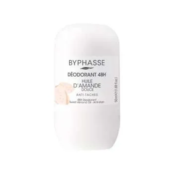 BYPHAS. ROLL ON 24H SWEET ALMOND OIL 50ML 