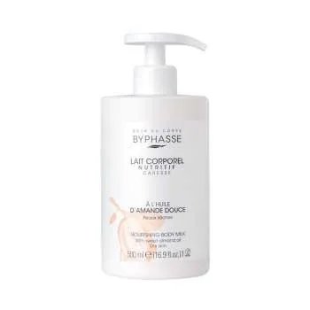 BYPHASSE BODY MILK MOISTUR.D AMANDE PUMP 500 ML 