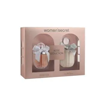 WOMEN SECRET ROSE SEDUCTION GIFT SET EDP 100ML + BODY LOTION 200ML 