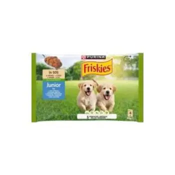 FRISKIES JUNIOR DOG CIG CHKN&CRT 12(4X85G)X3 