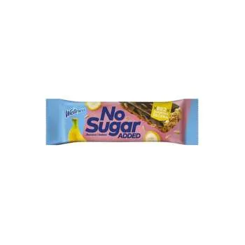 WELLNESS BANANA I KAKAO MUSLI BAR - NO SUGAR ADDED 23G 