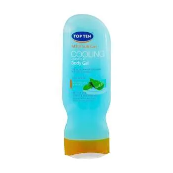 TOP TEN COOLING BODY GEL POSLE SUNČANJA - 200ML 