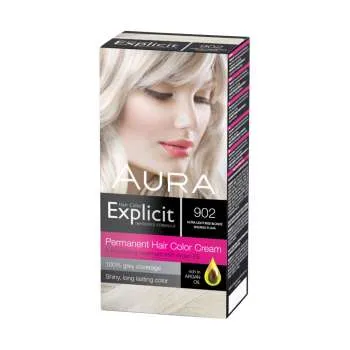 AURA EXPLICIT BOJA ZA KOSU 902 - BISER PLAVA 
