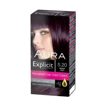 AURA EXPLICIT BOJA ZA KOSU 5.20 - VIOLET 