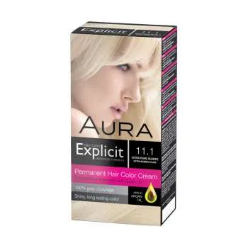 AURA EXPLICIT BOJA ZA KOSU 11.1 - EX. BIS. PLAVA 