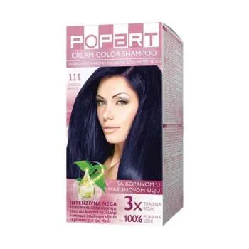 STILL POPART 111 INDIGO CRNA 