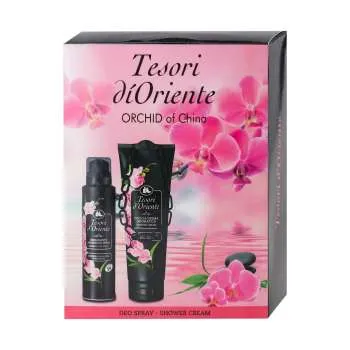 TESORI SET (DEO+SH GEL) ORHIDEJA 